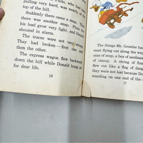 Donald Duck And His Friends 1939 First Esition By Walt Disney Vintage - Picture 13 of 14